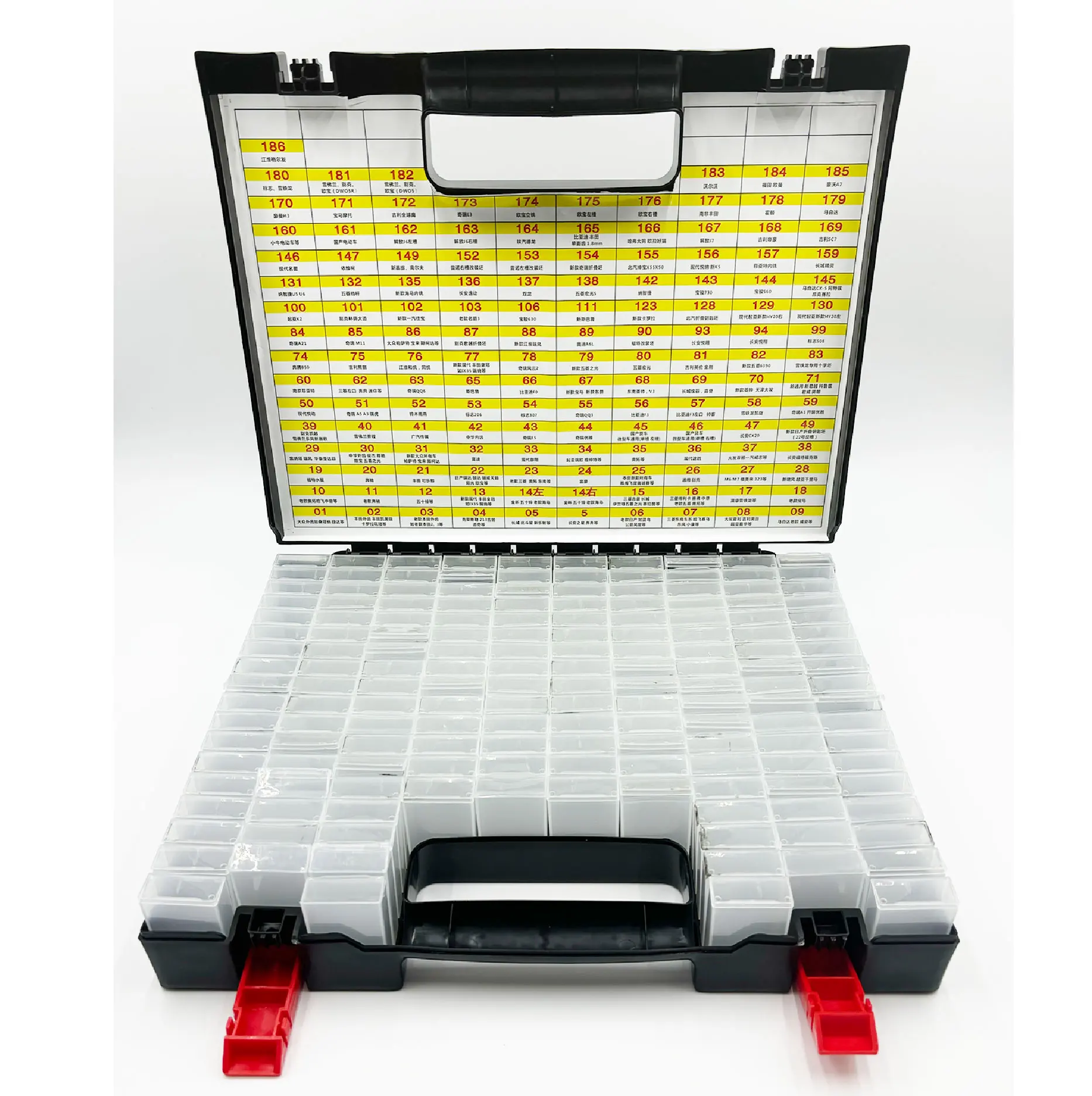 Key Blank Sorting boxes Collecting Storage Box for KD VVDI XHORSE Car Folding Flip key Blade Locksmith Tool