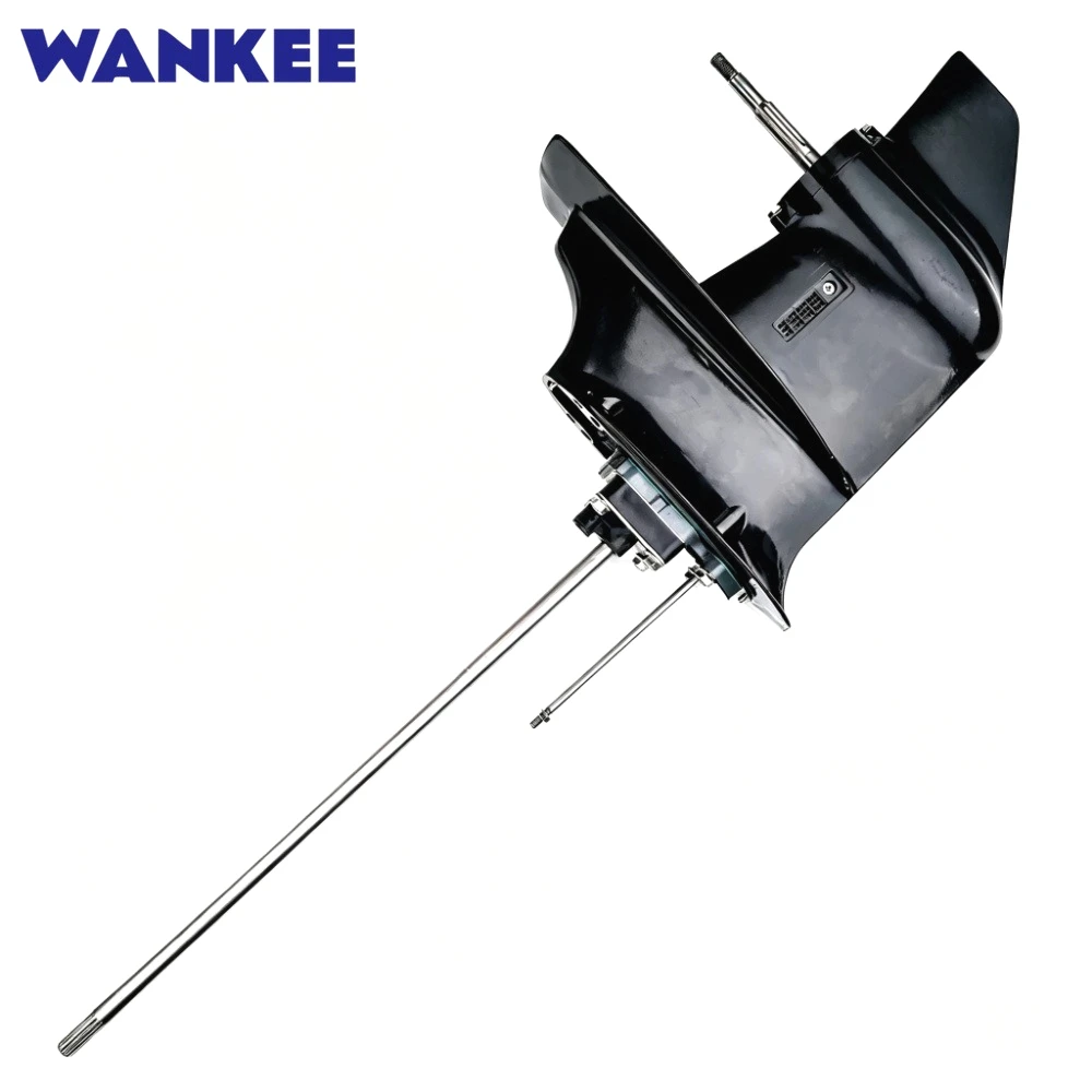 Long Lower Unit Assy 66M-45300-11-4D For Yamaha 9.9HP 15HP 2/4 Stroke Outboard Engine Parsun Hidea Powertec 66M-45300-13-8D