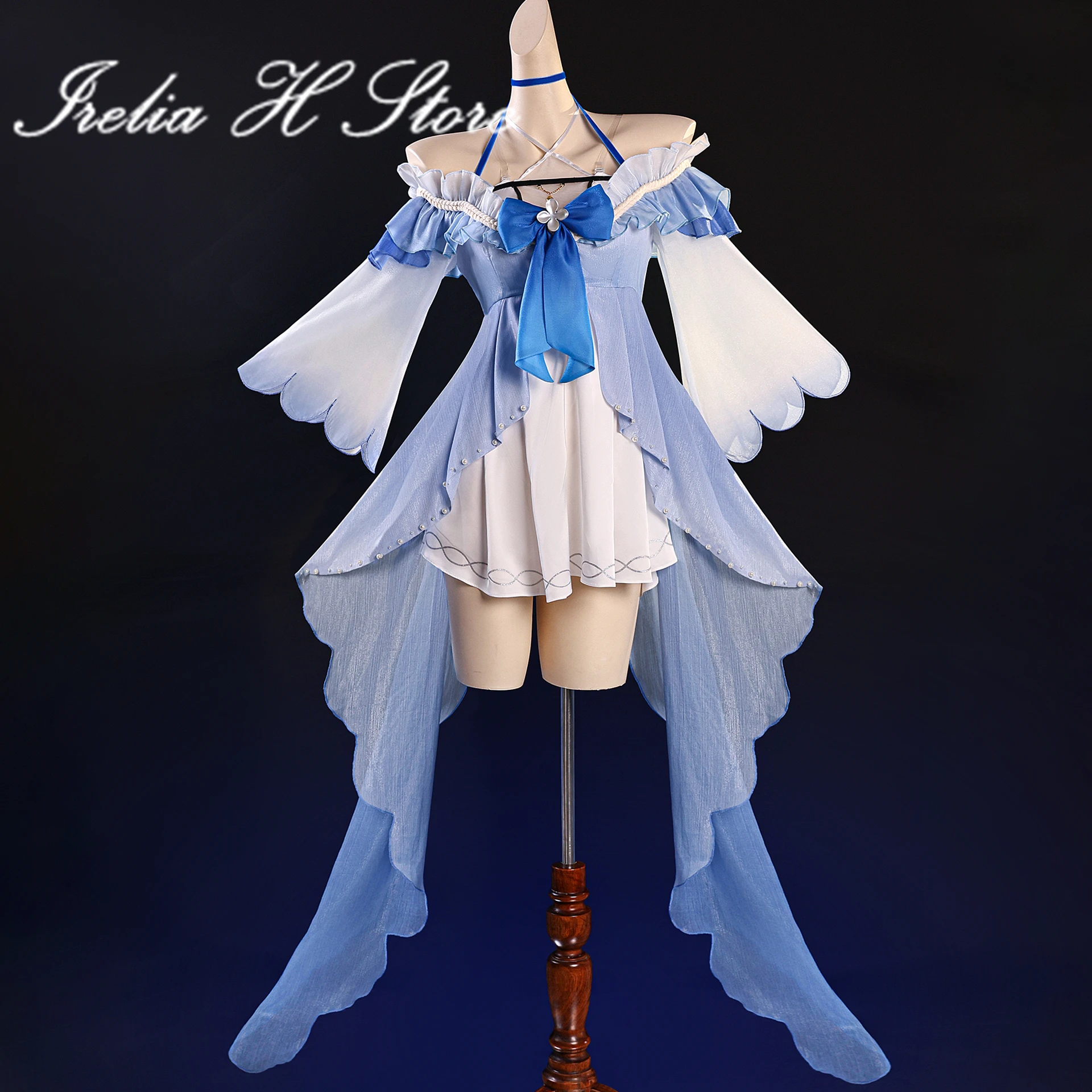 

Irelia H Store Wuthering Waves Cartethyia Косплей Костюм для женщин Купальник Хэллоуин сексуальное платье