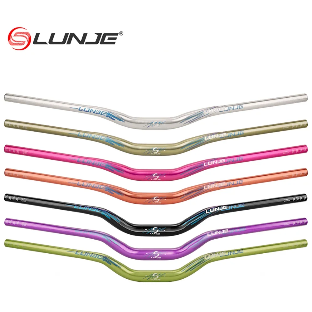 

Руль из алюминиевого сплава MTB AM DH Велосипедный руль для скоростного спуска Внедорожные рули31,8*780 мм Подъемная планка 35/55 мм Backsweep 9 °