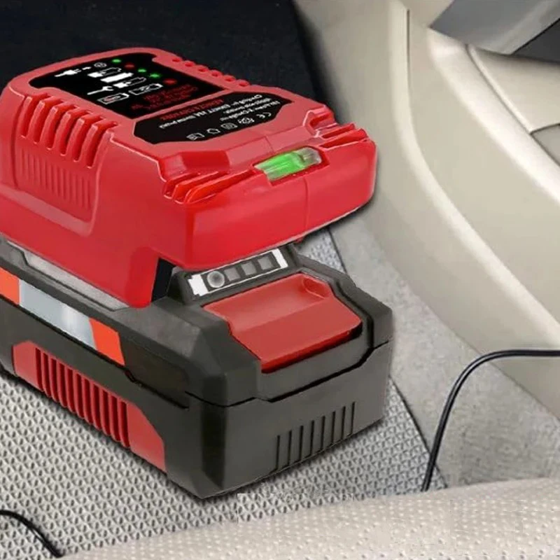 

Mini Car Battery Charger Compatible for Ein-hell 18V PXC Lithium Battery 12V Cigarette Lighter Plug Portable Battery Adapter