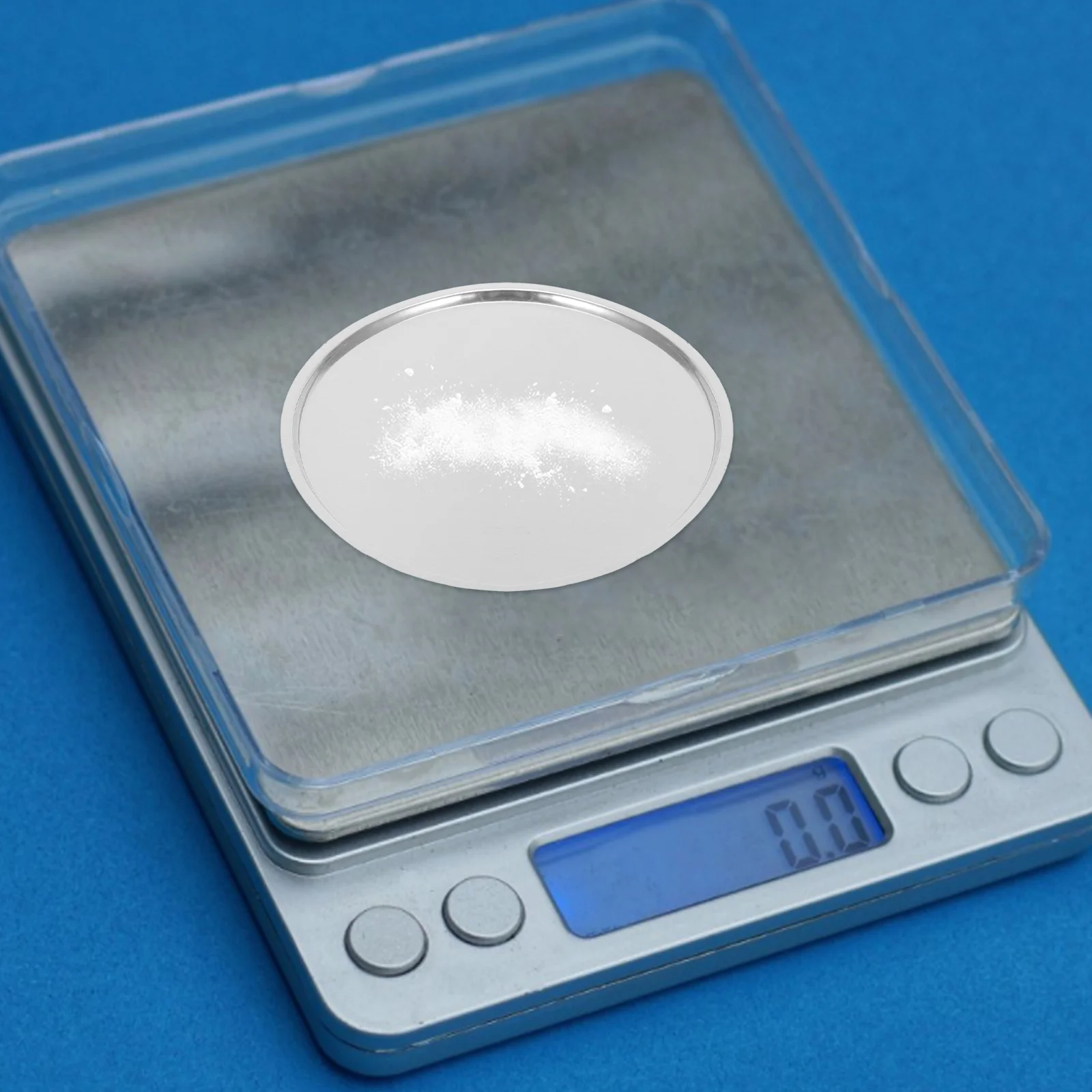 

10 Pcs Shallow Bottom Weighing Dish Electronic Scale Trays for Laboratory Samples Boats Dishes Foil