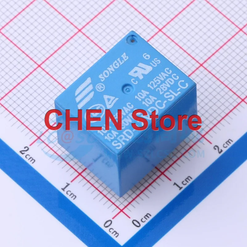 

10PCS SONGLE Relay SRD-12VDC-SL-C 12V A set of transformations power relay Electronic Components In Stock BOM Integrated Circuit