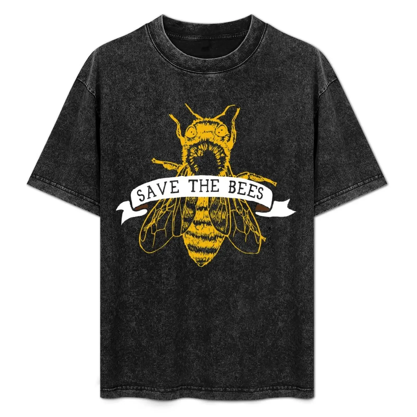 

Save The Bees! (Dark) T-Shirt summer tops valentines clothes designer shirts quick drying mens graphic t-shirts big and tall
