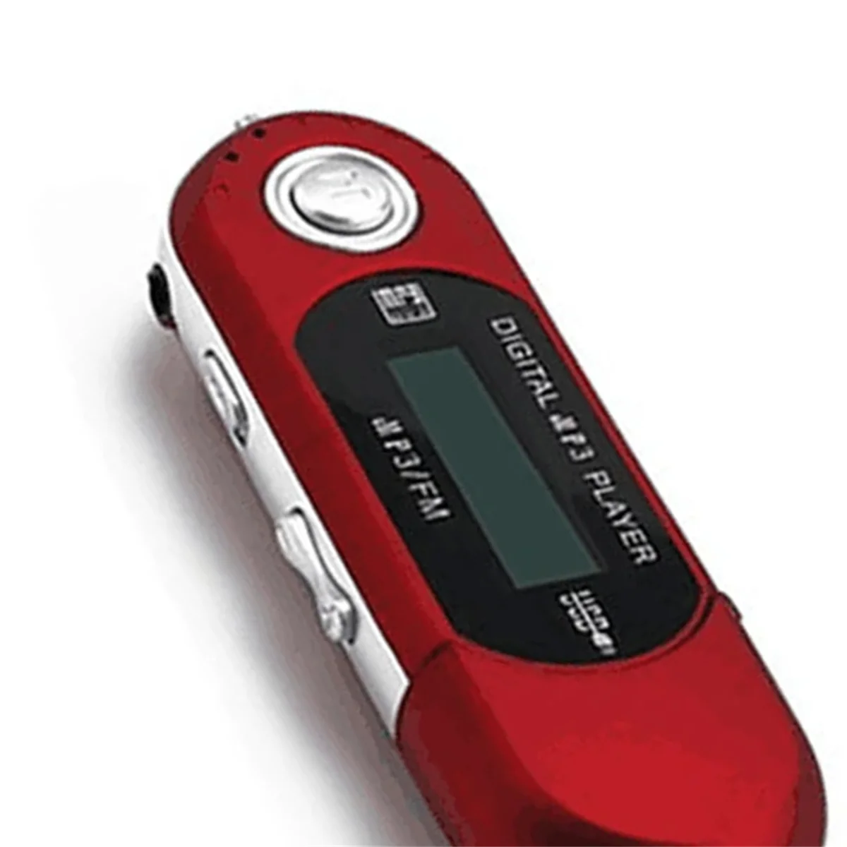 Mini MP3 Player USB 2.0 Small Flash Drive Multilanguage LCD Music Player with 3.5mm Audio Jack Automatic Shutdown(B)