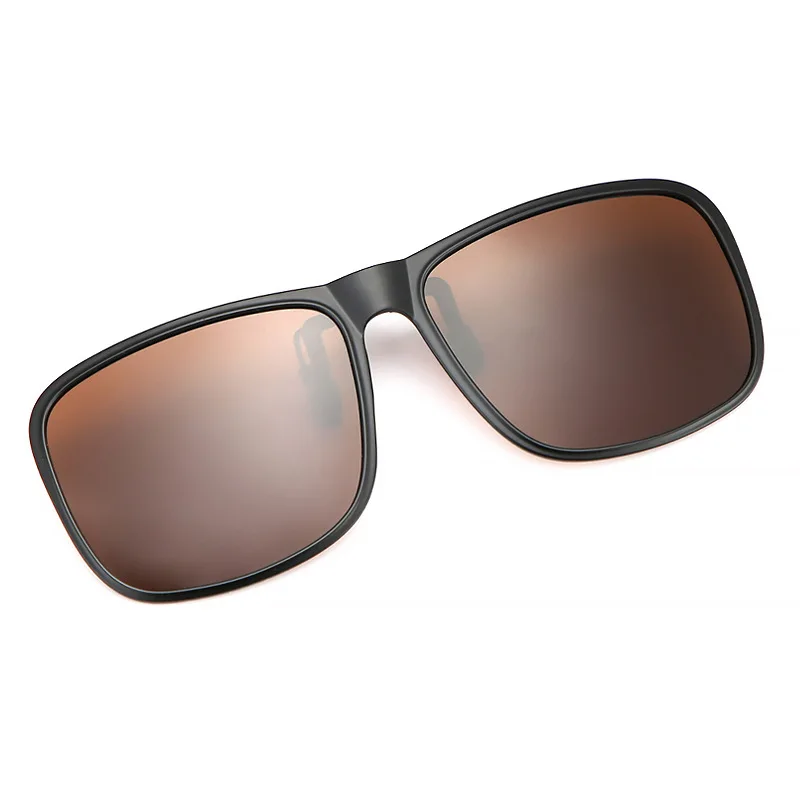 Sonnenbrillen-Clip für Damen und Herren, hochklappbar, polarisierte Sonnenbrille, zum Fahren, Nachtsicht, zum Anklipsen, Angeln, Radfahren – Detail 7