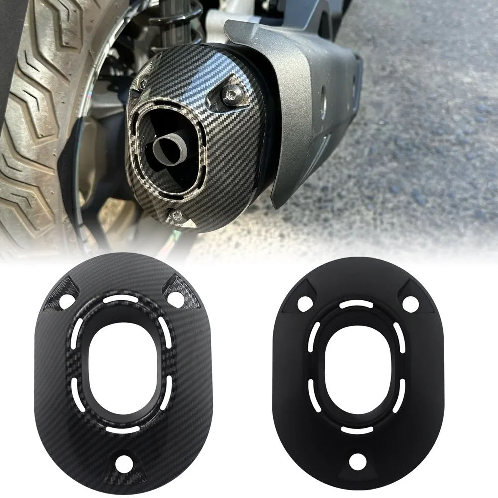 

Защитная крышка наконечника глушителя выхлопной трубы мотоцикла для Honda Click 160 pcx 160 pcx 160 2021 2022 2023 2024, аксессуары