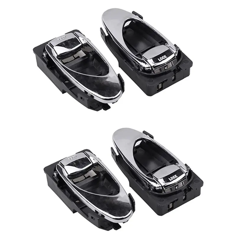 Classy-4Pcs Car Interior Door Handle For Daewoo Leganza 1997 1998 1999 2000 2001 2002 Accessories