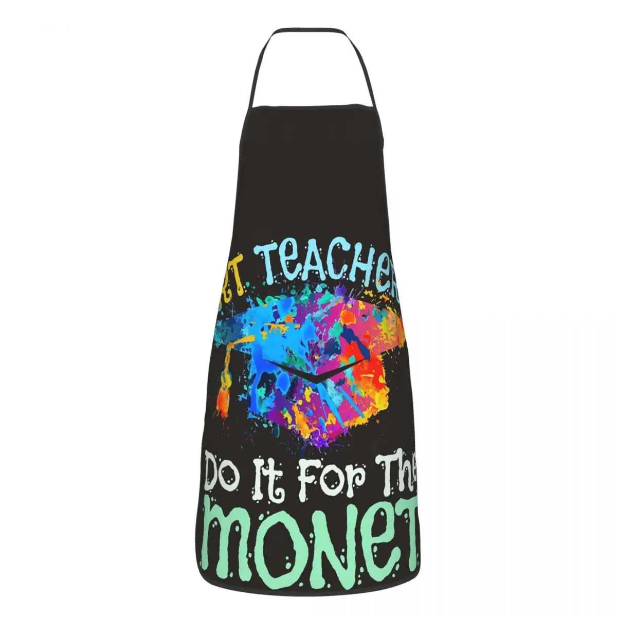 

Фартуки для учителей искусства, фартуки для шеф-повара, кулинарии, кухни, водонепроницаемый нагрудник, кухонный сарафан для уборки для женщин и мужчин