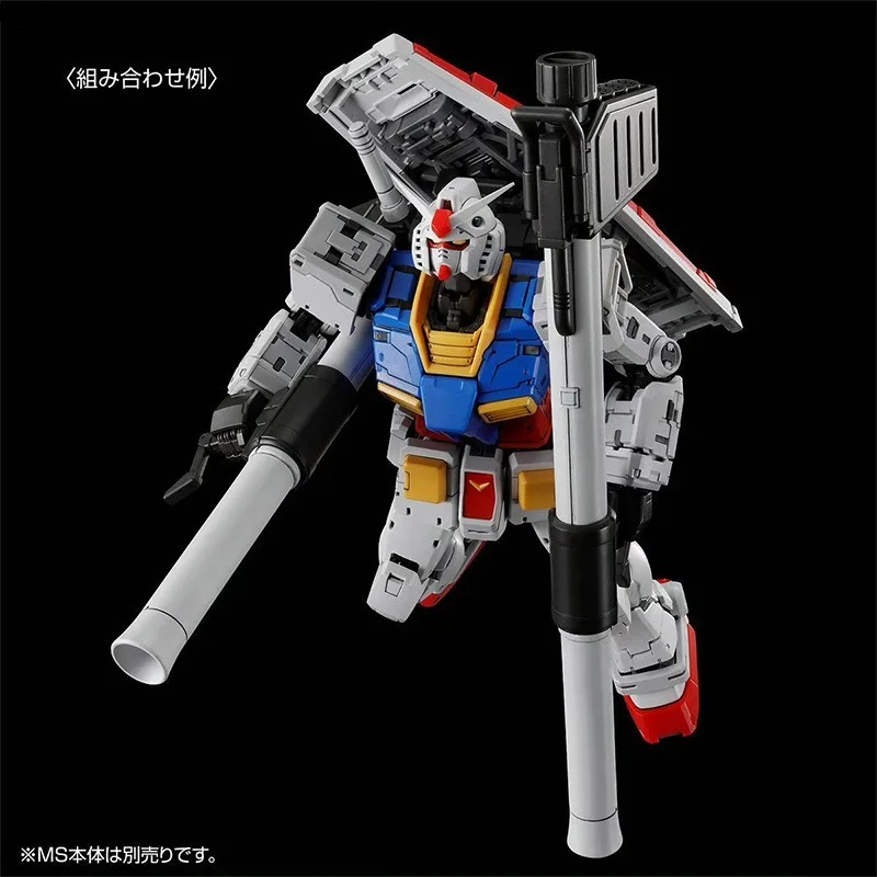 バンダイ-RX-78-2ガンダムver.2.0用の純正武器セット,組み立てモデル,アクションフィギュア,装飾,収集可能なお土産のおもちゃ,在庫あり