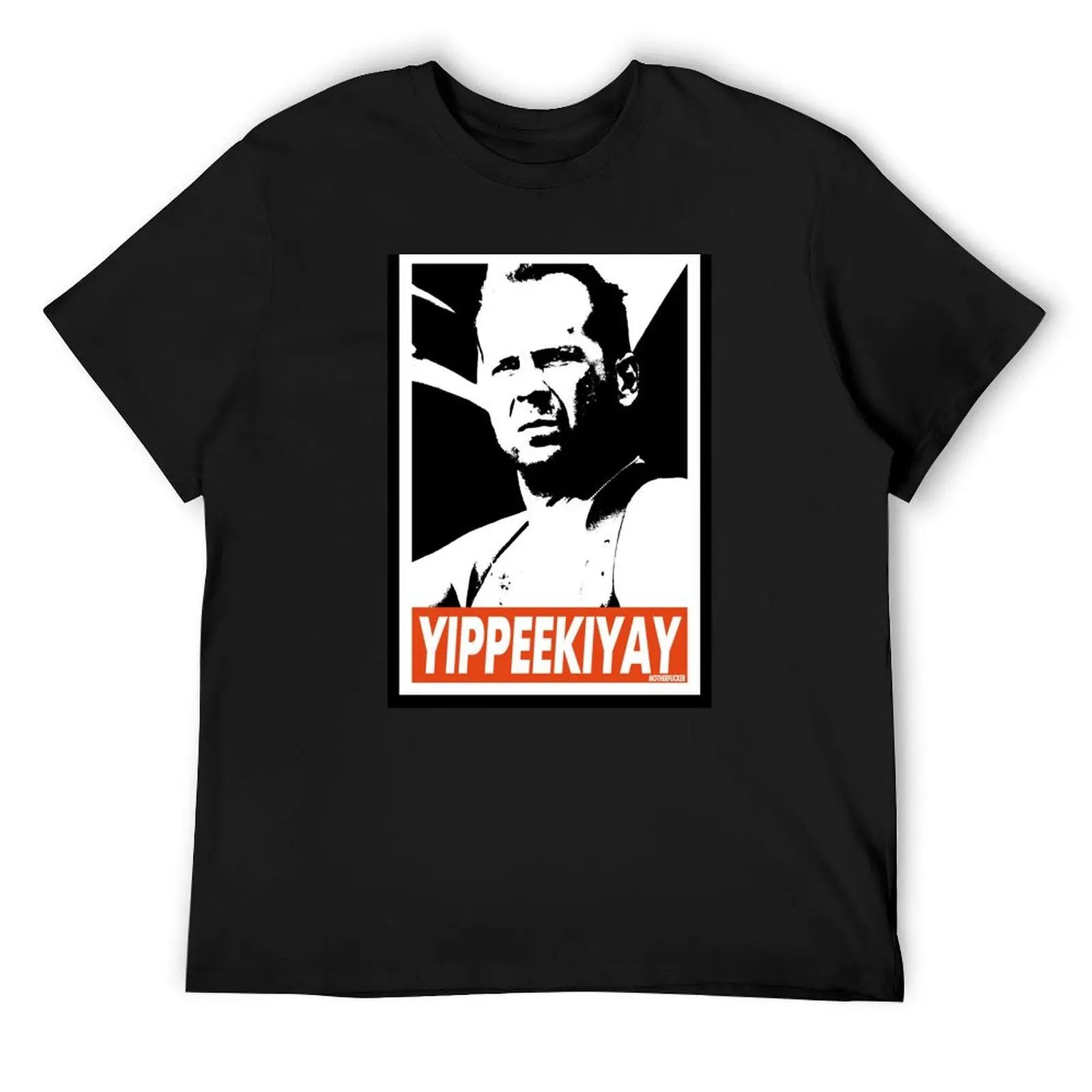 Die Hard - Yippe Kiyay T-Shirt anime baggy shirts for a boy shirts graphic tee heavyweight t shirts for men