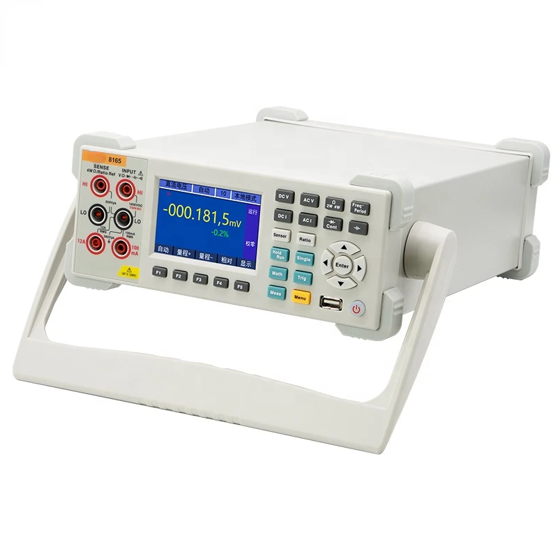 DECCA 8165 6 1/2 digits bench type digital multimeter AC DC with SCPI language USB device Front signal terminal