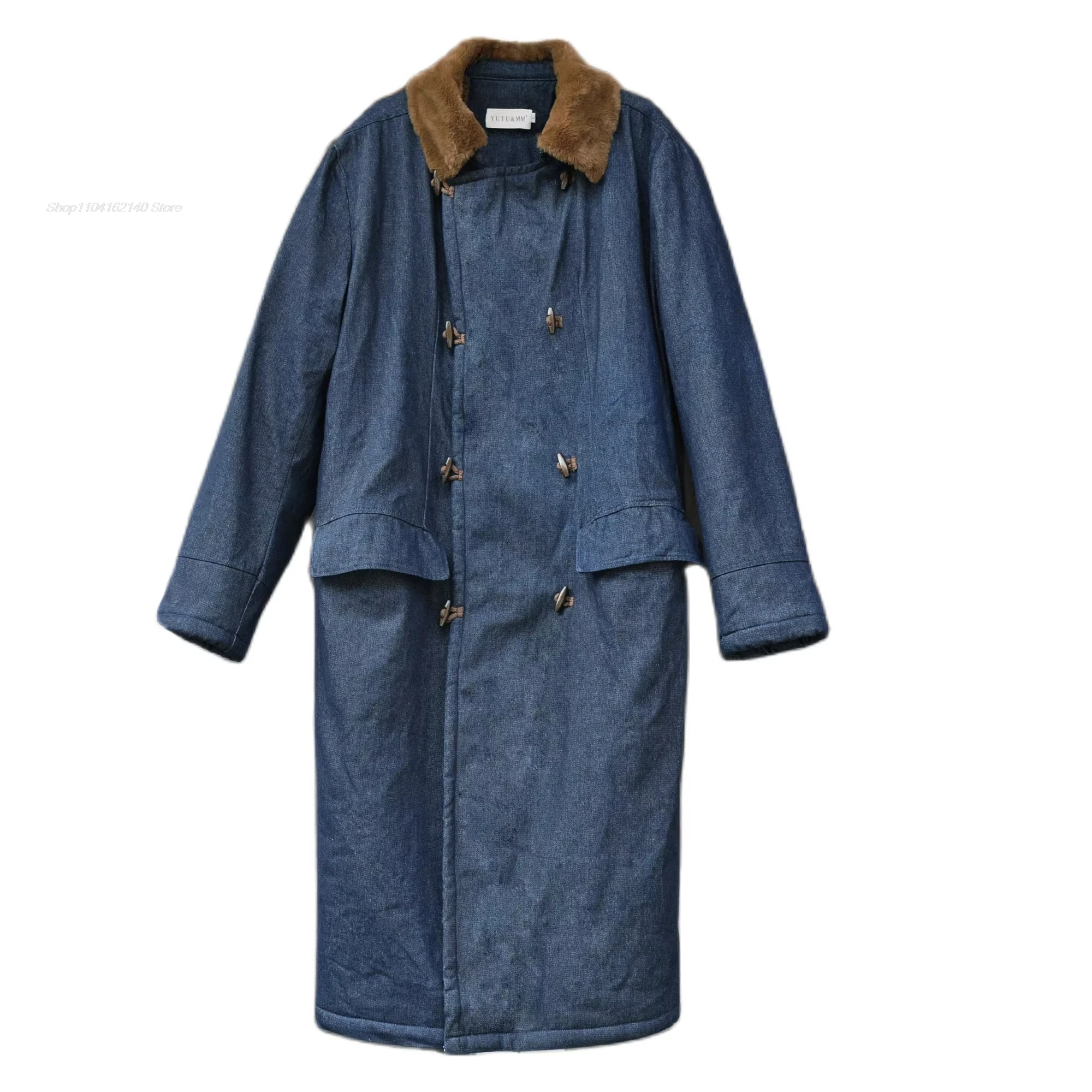 Game RDR2 Arthur Morgan Western Style Denim Coat Cosplay Costumes Blue Mid-length Model Jackets Halloween Carnival Party Outfit