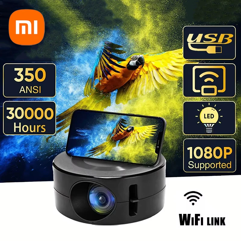 Xiaomi Newest YT200 Smart Projector Auto Focus 4K 1080p Portable Home Handheld Remote LCD Cinema USB Powered Android HD Projetor