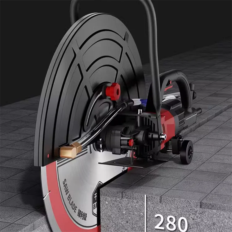 

6000W Brushless Circular Saw Wall Cutting Machine 220V Stone Cutting Saw Reinforced Concrete Cutting Machine