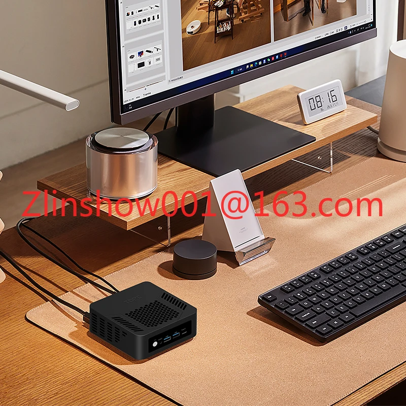 Mini PC AMD Ryzen 7 8745HS, 32GB RAM DDR5, 1TB M.2 PCIE 4.0 SSD, 4K HD DP LAN, Nowy Mini Komputer Stacjonarny AU/US/EU 4K HD DP