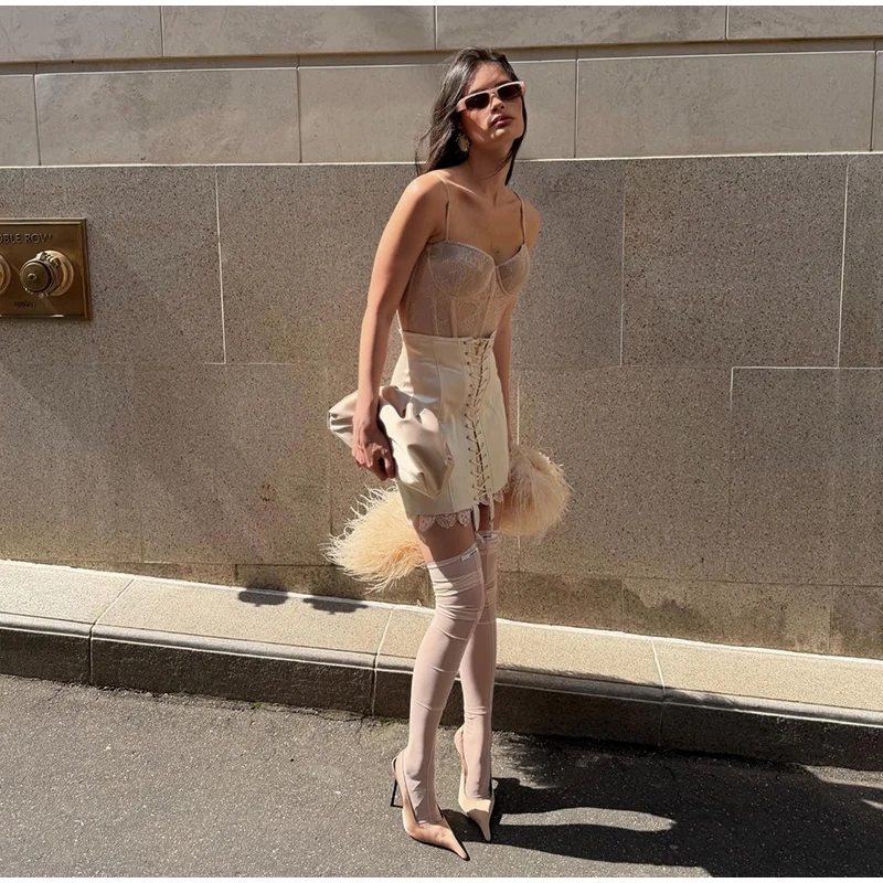 Urban Lace Patchwork Women Skirt image 11