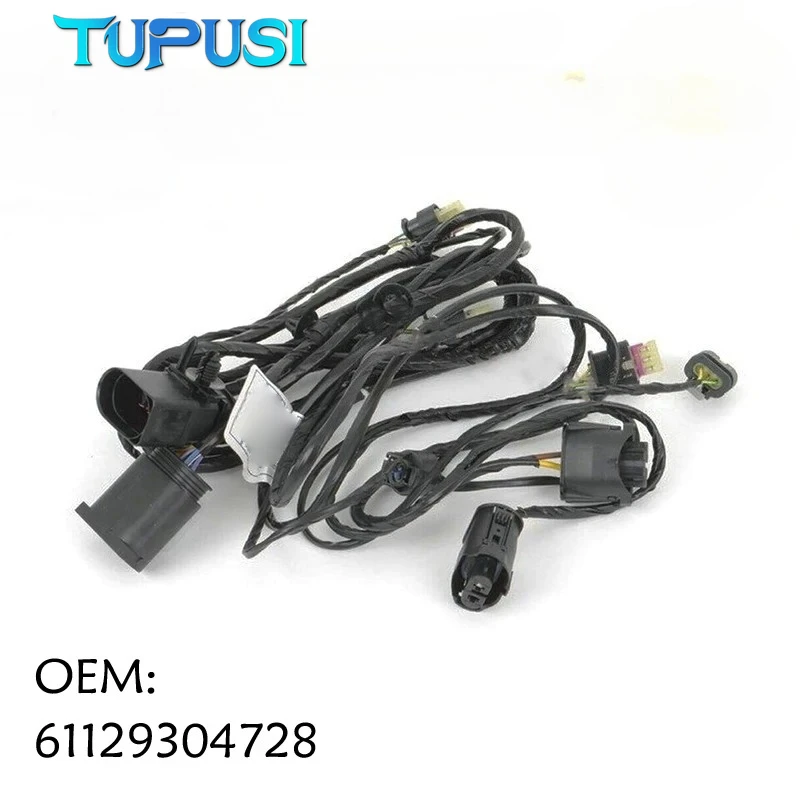 

61129304728 Front Bumper PDC Sensor Harness Parking Sensor Wiring Harness For BMW F25 X3 OEM
