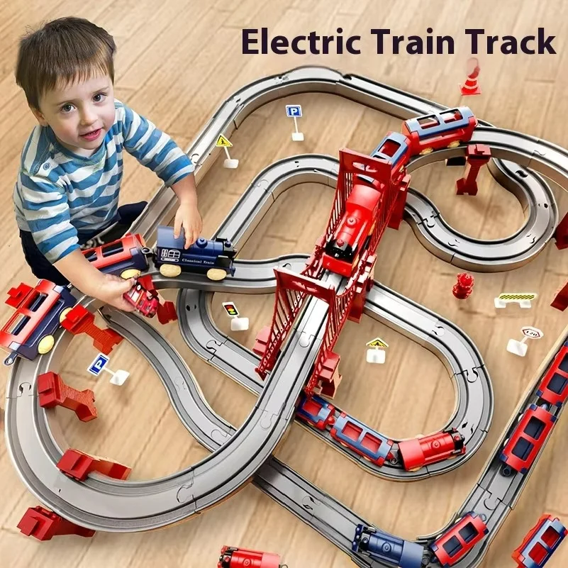 Elektrische hogesnelheidstrein - Toy Train Track Set recensie en prijs