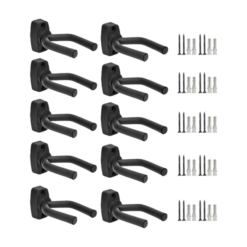 40Pcs Guitar Accessories Guitar Hook Short Hook Ukulele Wall Hook Guitar Wall Guitar Metal Hanger