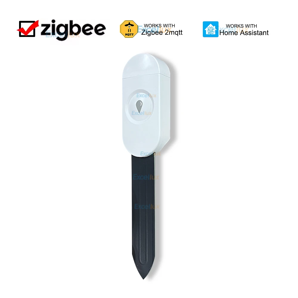 Zigbee 3.0 Soil Moisture Tester Temperature Humidity Sensor Home Automation Plant Flower Irrigation Detector Support Zigbee2mqtt