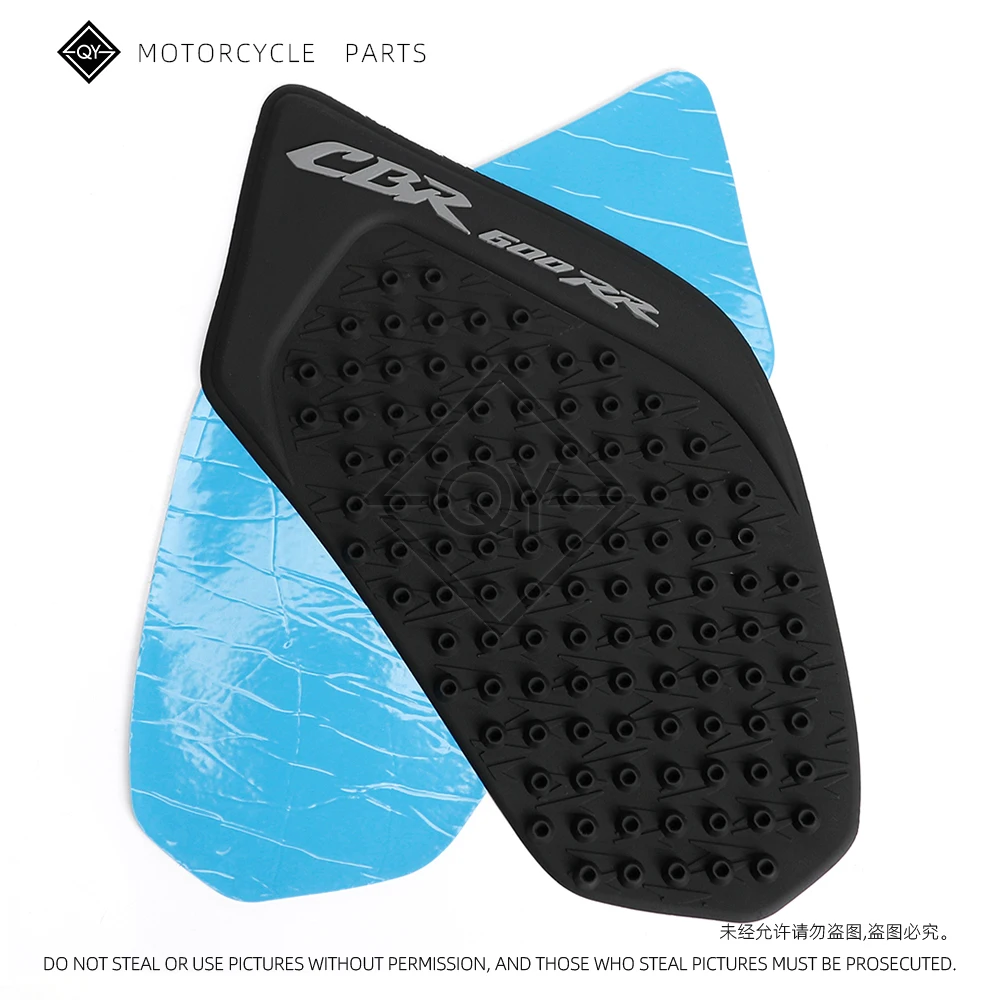 Motorcycle Anti slip sticker Tank Traction Pad Side Knee Grip Protector For HONDA CBR 600 RR 2003 2004 2005 2006 CBR600RR F5