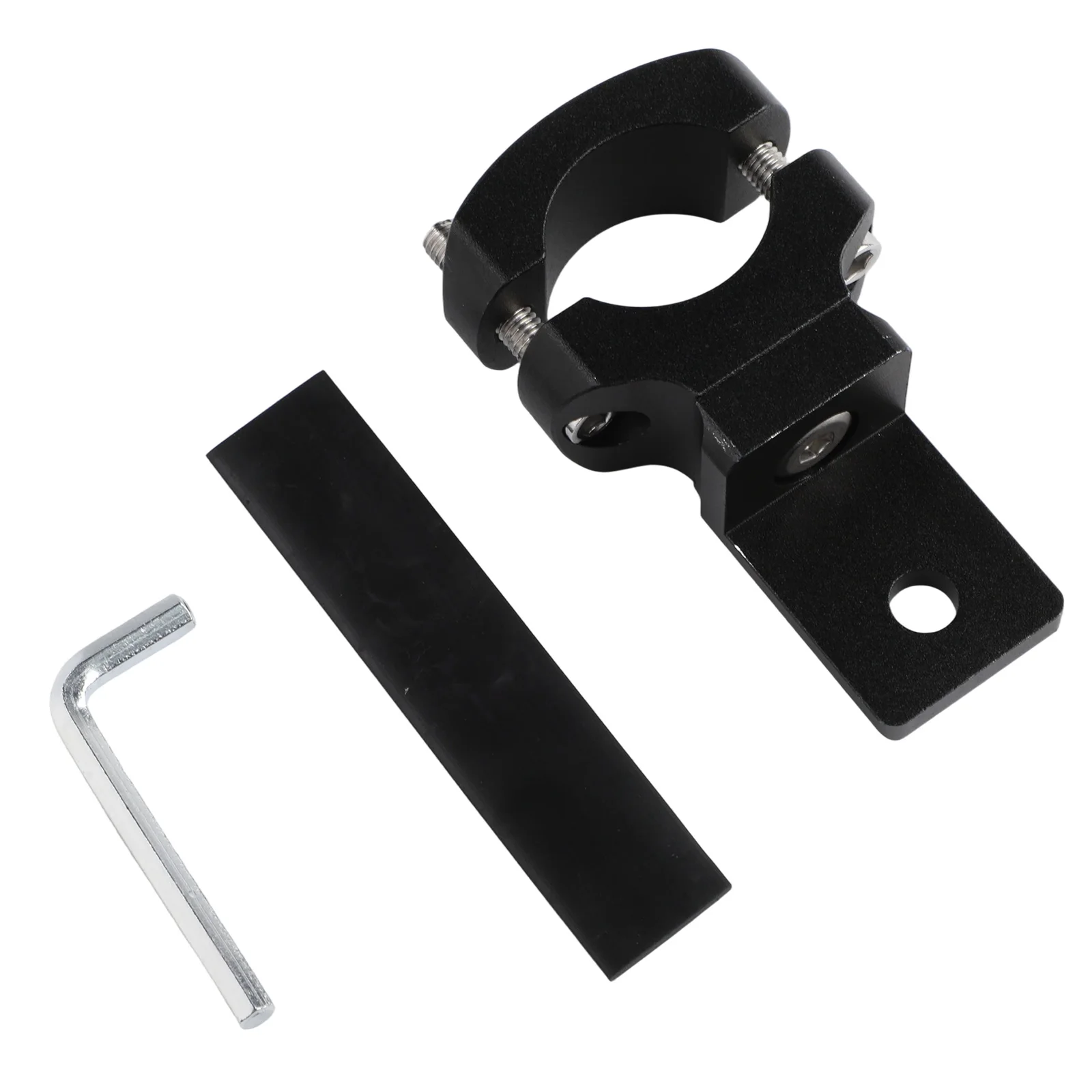 Aluminum Alloy Clamp LED Auxiliary Light Bracket Robust Construction High Visibility Lighting Installation Without Tools