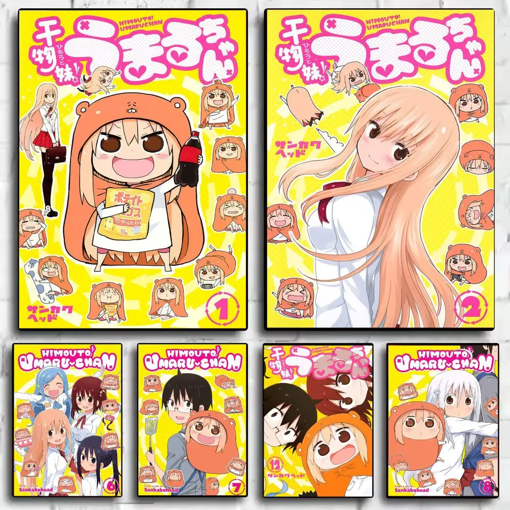 Anime H-Himouto! Umaru-chan Poster Decorative Wall Art Print Poster Room Decoration Bedroom Home Office Gift Idea