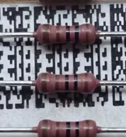 Direct insertion resistance  1/4W1K 0.25W1K 1%