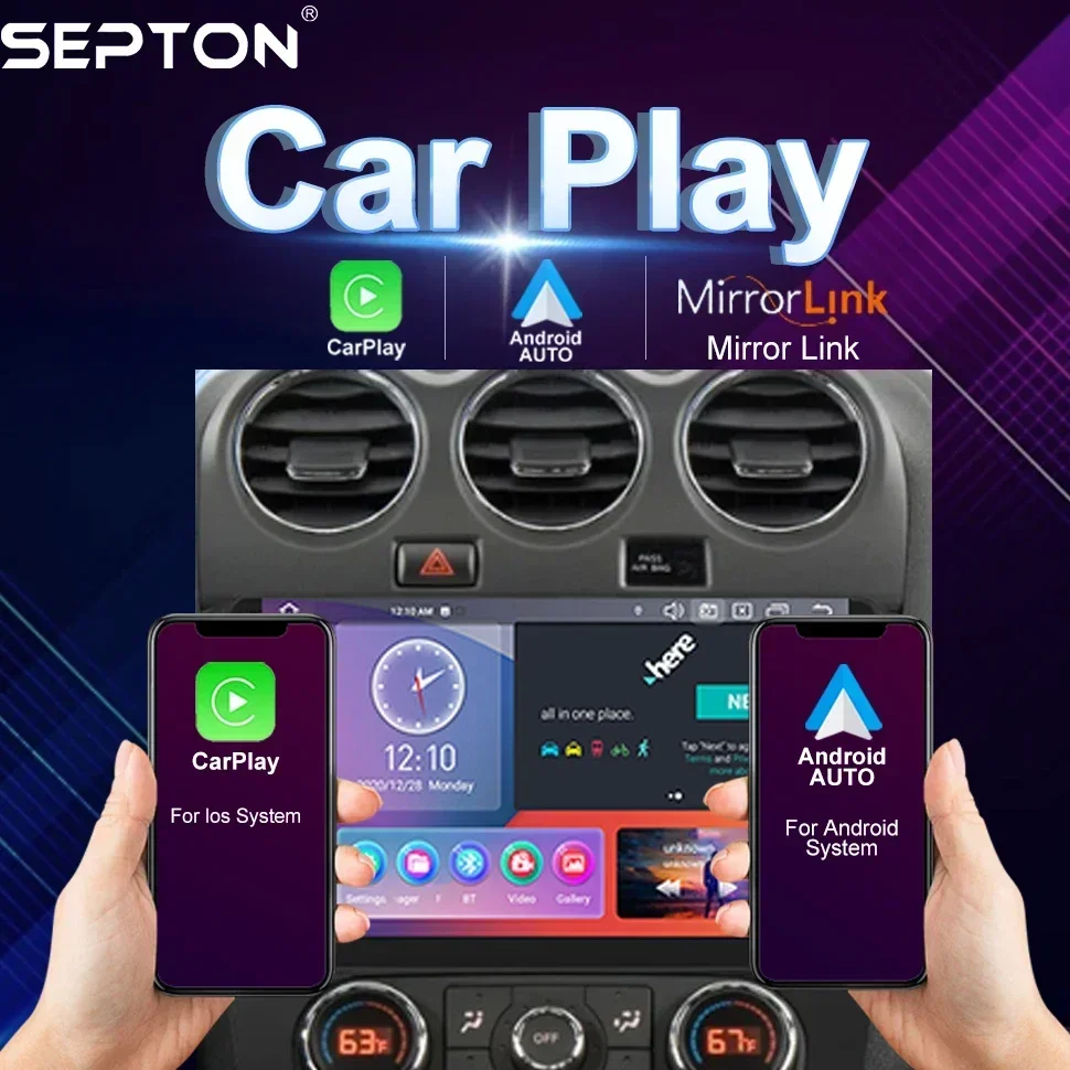 SEPTON Android13 Auto Radio for For Nissan Altima Teana 2008- 2012 Android 4G Net 8core WIFI navigation GPS BT 8+256G Head unit