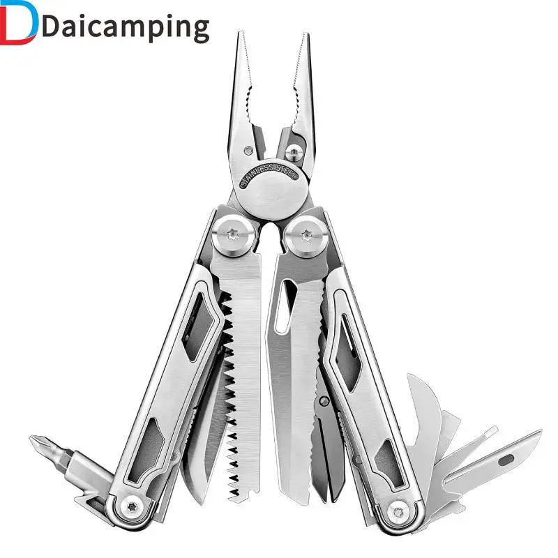 Daicamping DL1 Extra Cutter Clamp Multi Tools/Clip Zange Multifunktionale Faltbare EDC Klappmesser Multitools Multi-tool