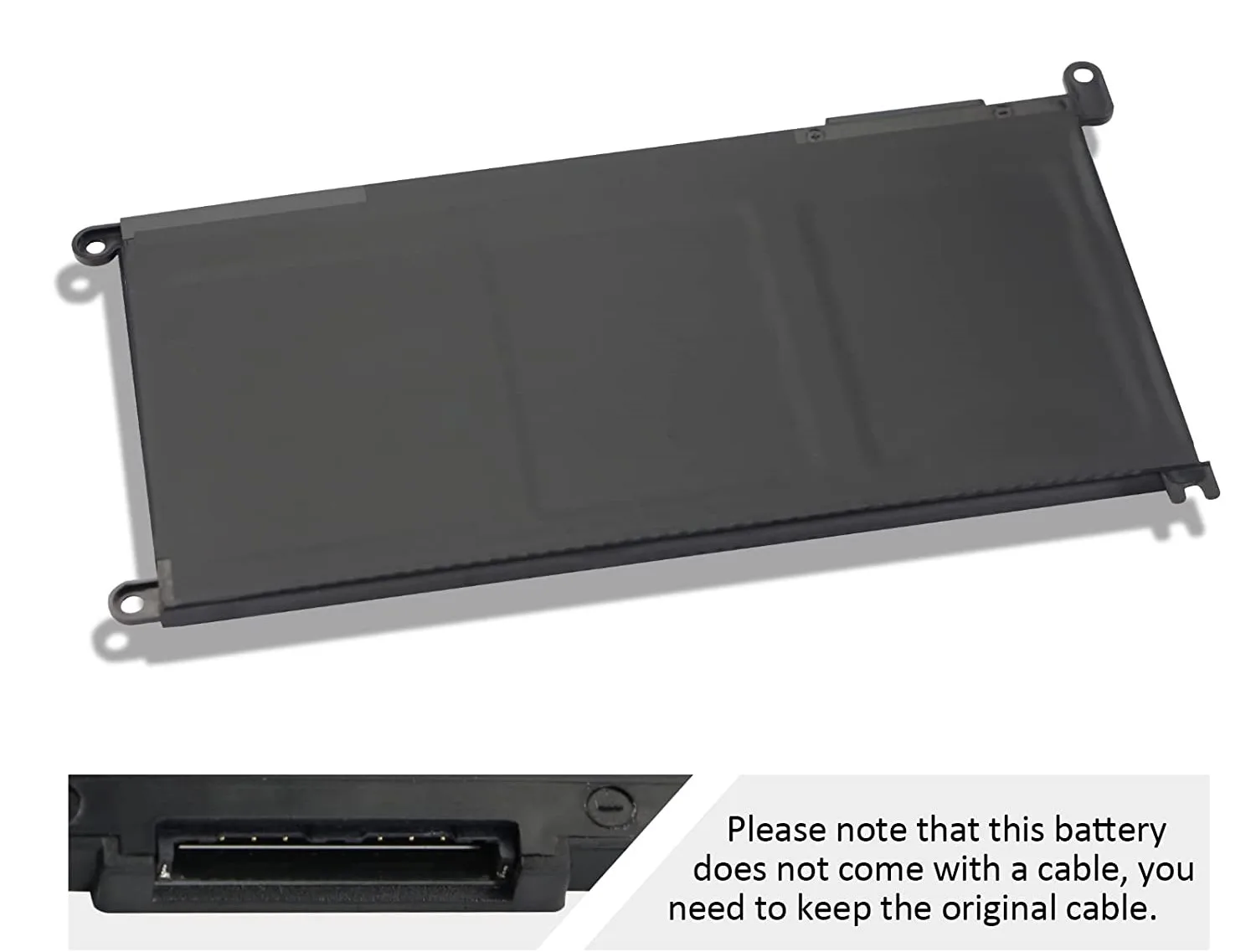 100% แบตเตอรี่ WDX0R ใหม่สำหรับ Dell Inspiron 13 5000 5368 5378 7368 7378 14 7000 7560 7460 5468 15 7560 5538 5567 5568 P61F wdxor