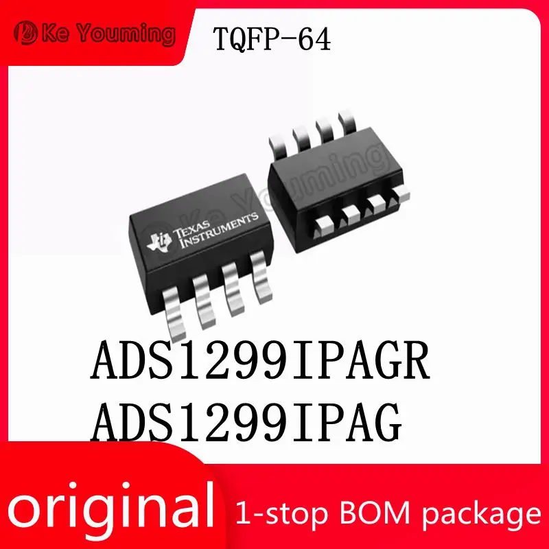 

ADS1299IPAGR ADS1299IPAG TQFP-64 SMD Electronic Components, Analog-to-Digital Converter Matching