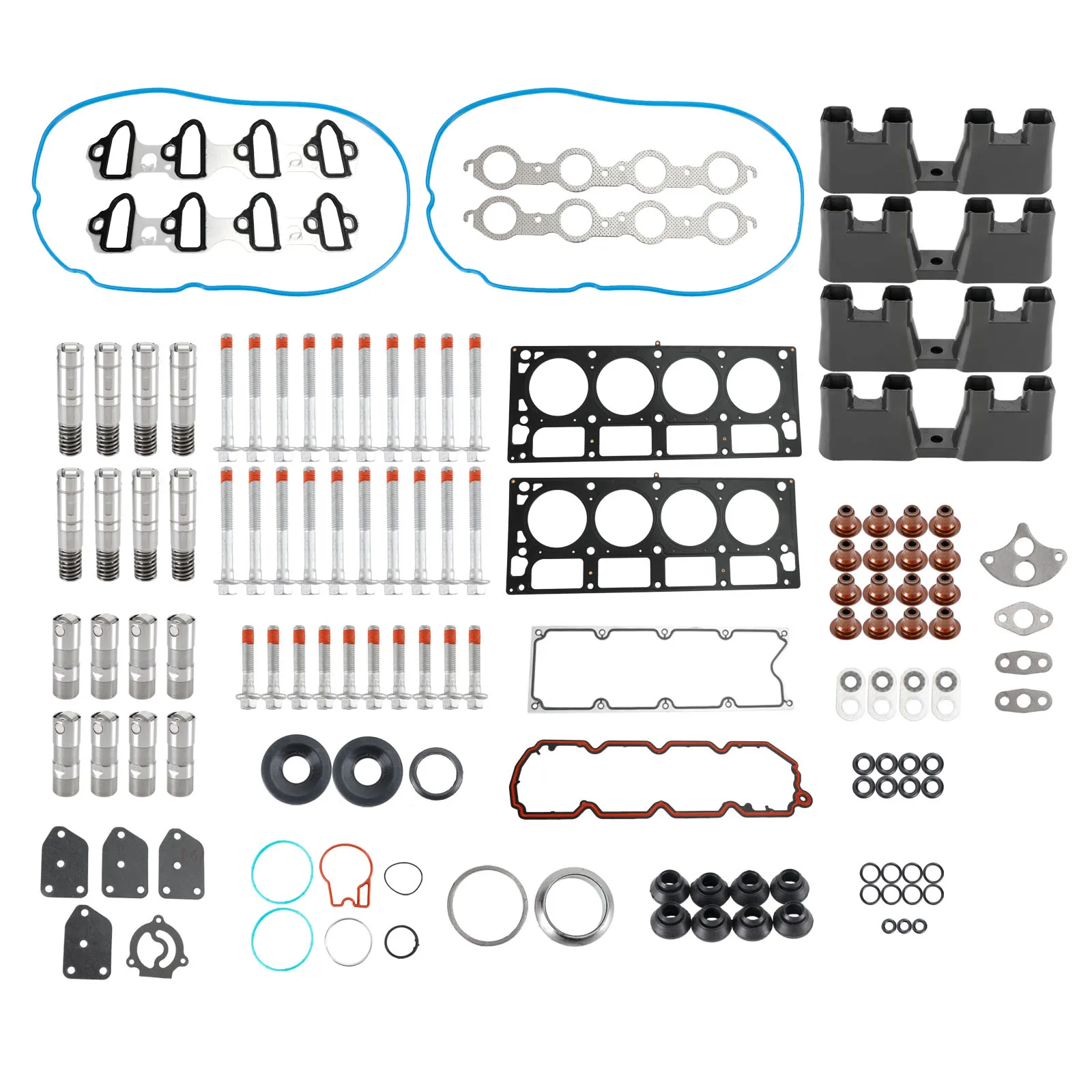 Areyourshop AFM Lifter Replacement Kit Head Gasket Set Head Bolts Lifters Guides for GM 5.3 Car Accessories Part