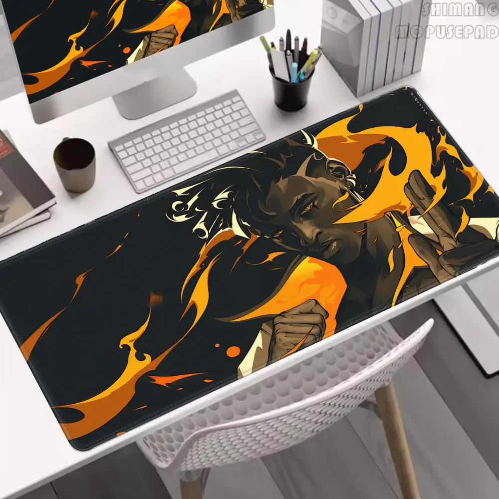 Alas Mouse Besar XXL Karet Keyboard Mouse Karpet Anti Selip Gamer Mousepad Laptop Makima Alas Meja