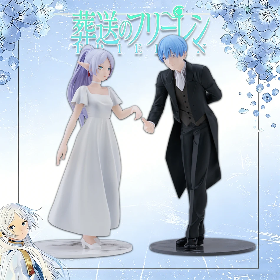 Frieren Beyond Journeys End Anime-Figur im Luminasta-Stil, Frieren Himmel Friedrich Time Dance Couple PVC Sammlermodell Spielzeug
