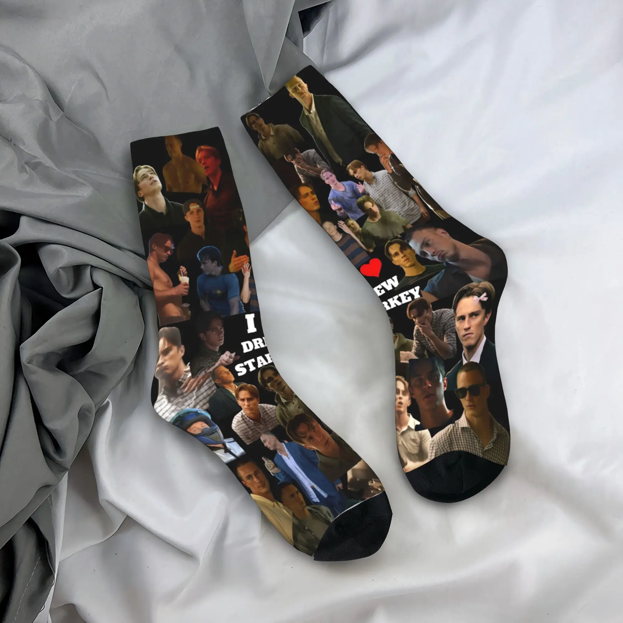 

Rafe Cameron Stockings Drew Starkey Modern Socks Men Warm Soft Socks Autumn Climbing Printed Anti-Slip Socks Birthday Present