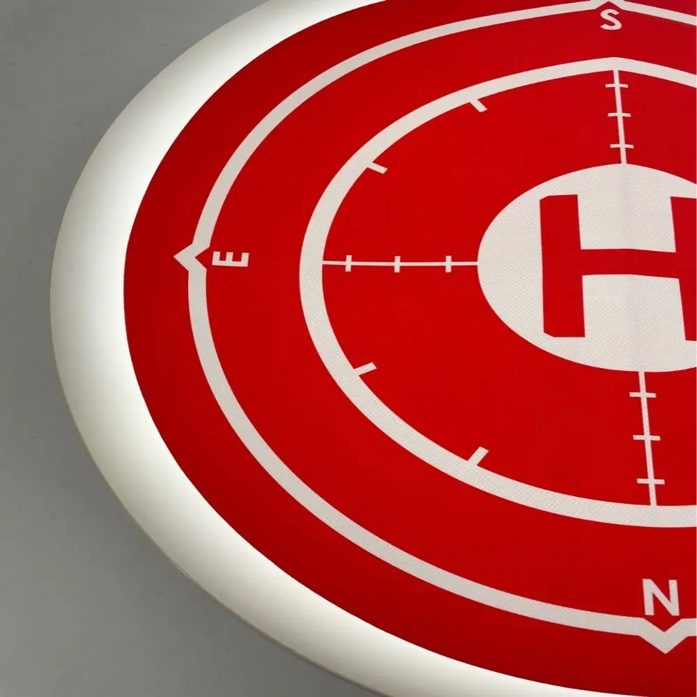 กันน้ํา Drone Quadcopters แบบพกพา Landing Pad 40*40 ซม.ผ้ากันเปื้อนผ้ากันเปื้อน Pad