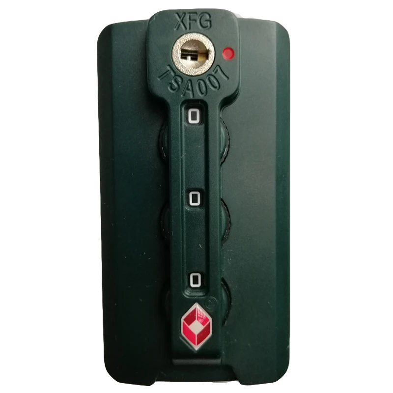 

Password lock XFG TSA007 customs WZ three-hole aluminum frame box buckle travel bag trolley case