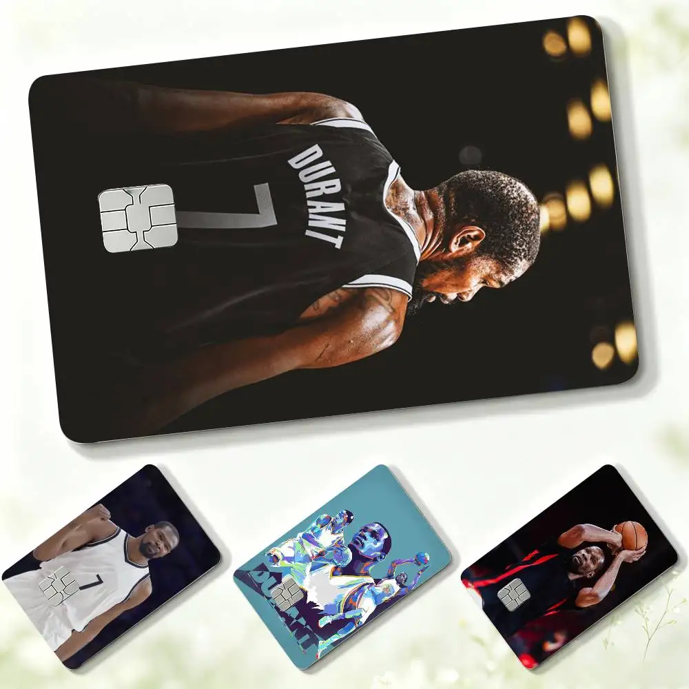S-Slim Reaper K-Kevin Durant  Credit Card HD Stickers Game Card Decal Small Chip Waterproof Sticker Gift