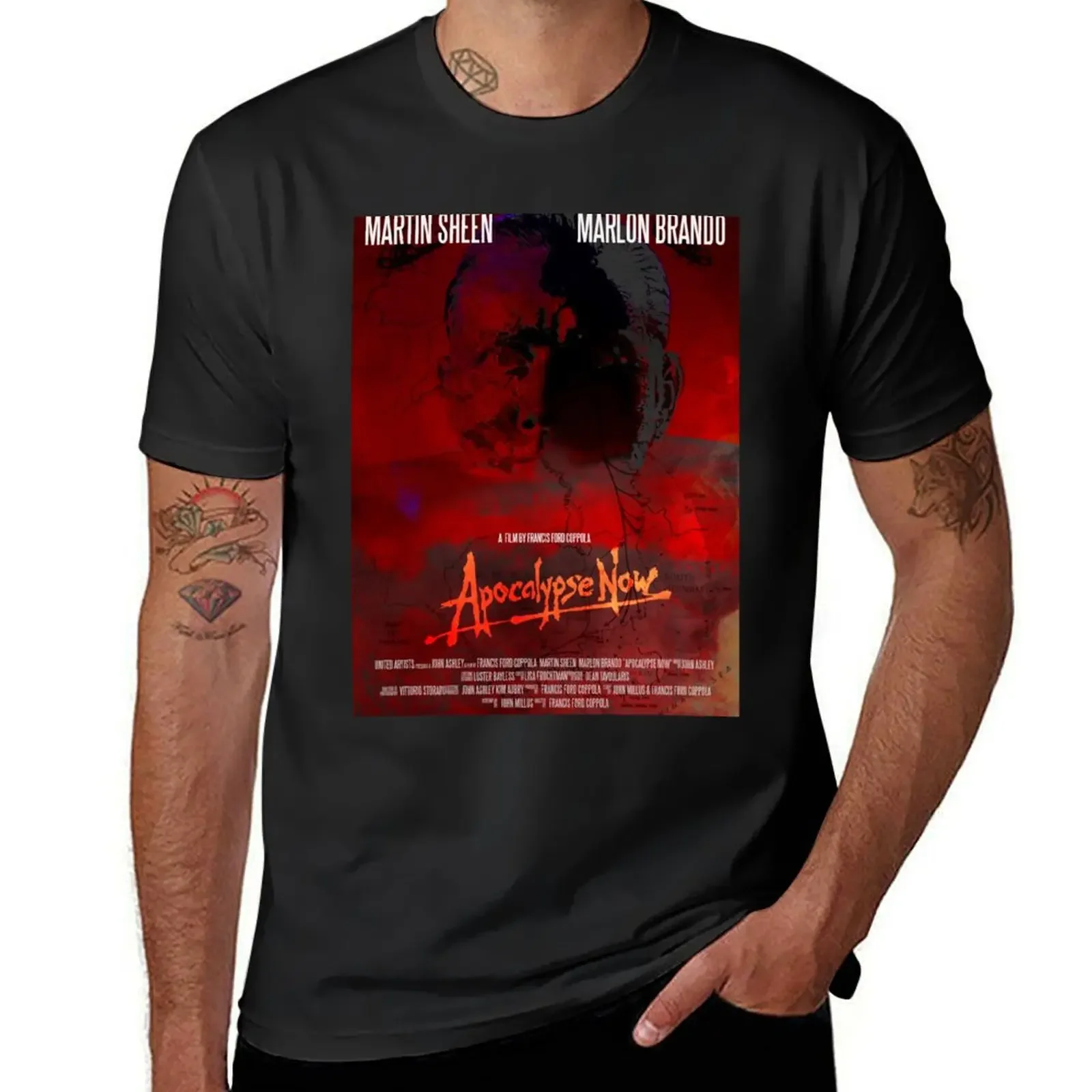 Apocalypse Now 1979 Alternative Poster T-Shirt anime clothes graphic tee shirt oversized t shirt men