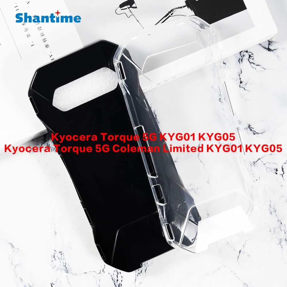 For Kyocera Torque 5G KYG01 KYG05 Gel Silicone Phone Protective Back Shell For Kyocera Torque 5G Coleman Limited Soft TPU Case