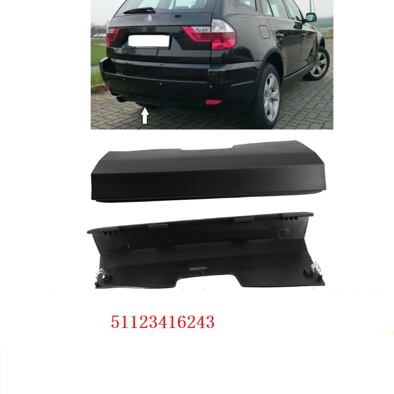 2006 2007 2008 2009 2010 سنة BMW X3 E83 غطاء سحب المصد الخلفي 51123416243