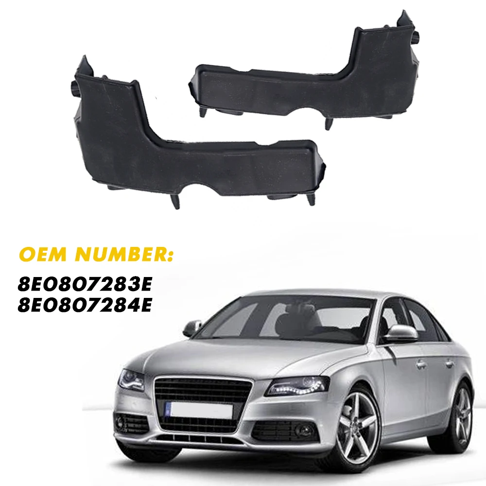 Front Left +Right Bumper Guide Fender Mount Bracket Fit For Audi A4 B7 RS4 AVANT QUATTRO 2005 2006 2007 2008