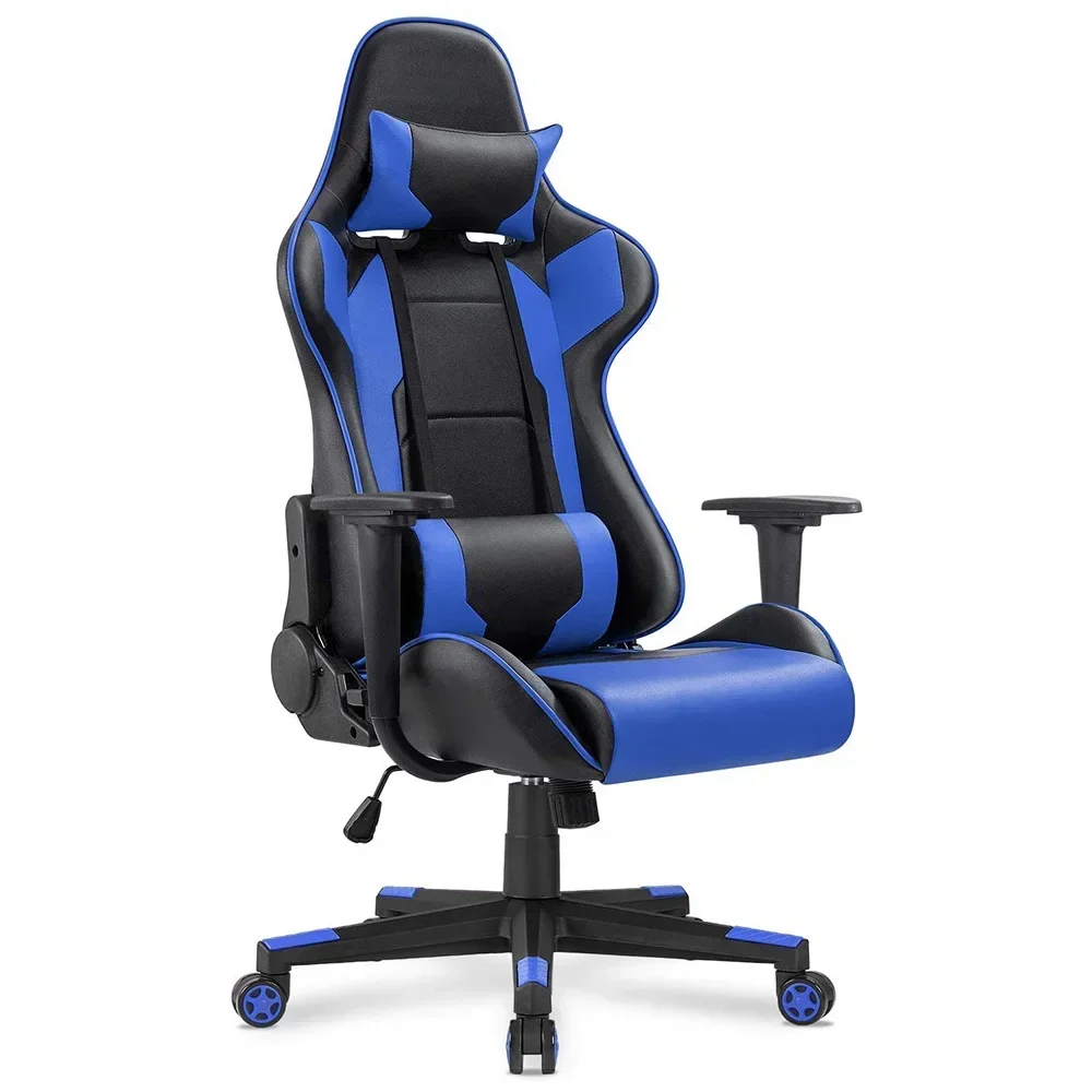 Wholesale Pc Gamer Chair Ergonomic Comfortable Leather Gaming Chair 2022 Racing Games Chair