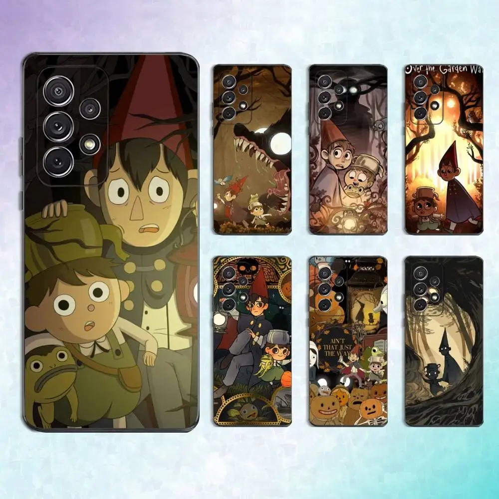 

O-Over T-The Garden W-Wall Phone Case For Samsung S25,S24,S23,S22,S21,S20,S10,Ultra,Plus,Lite,FE,Soft Silicone Black Cover