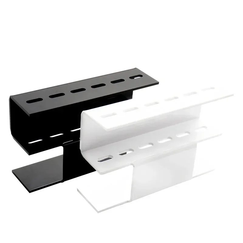 Acryl Wimper Pincet Opslag Houder Stand 6 Gaten Handig Pincet Stand Plank Hold Lash Extension Vrouwen Make-up Gereedschap