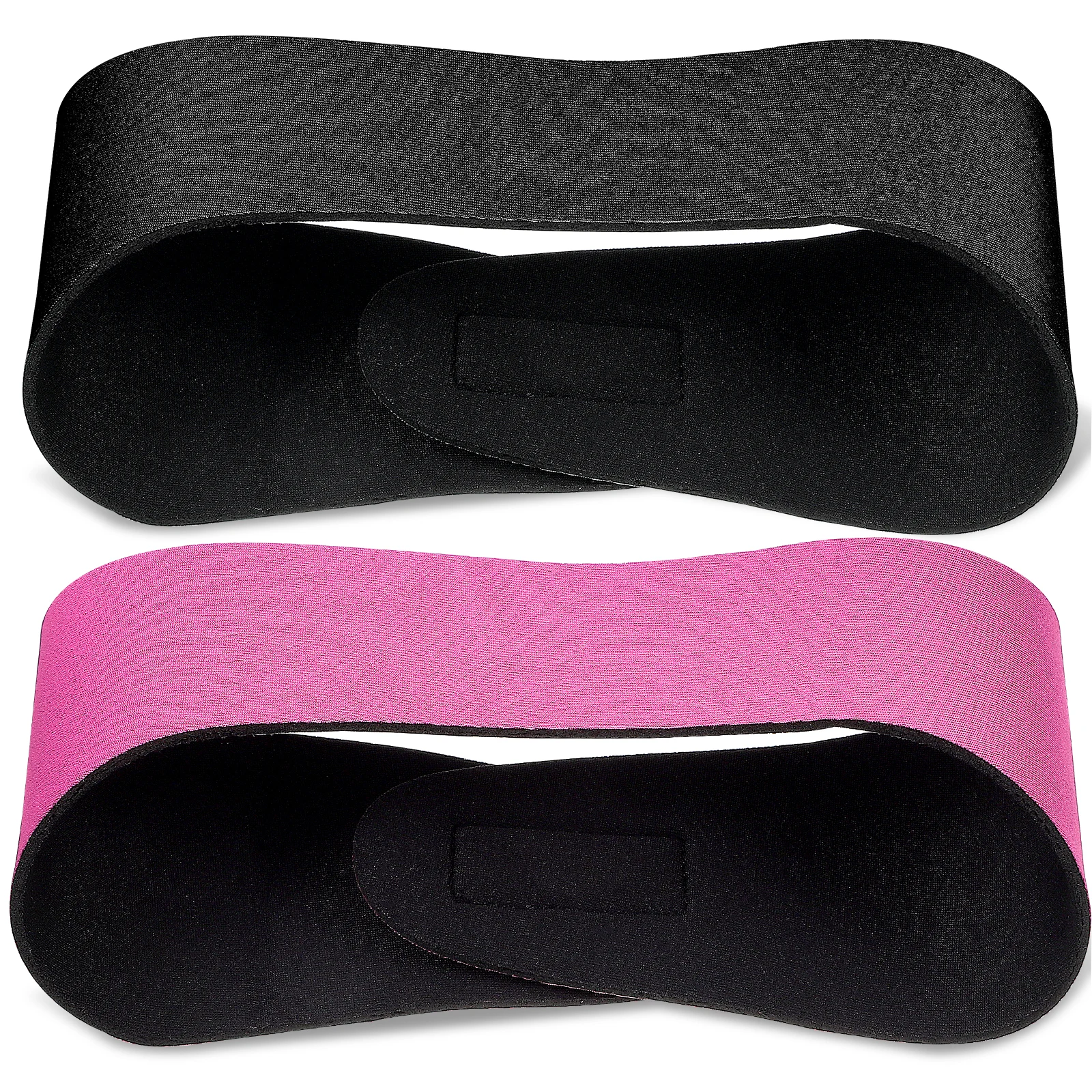 

2 pcs Swimming Headbands Kids Girls Toddler Men Women Ear Protection Guard Band Reusable Washable Ear Protection Guard Band Swim