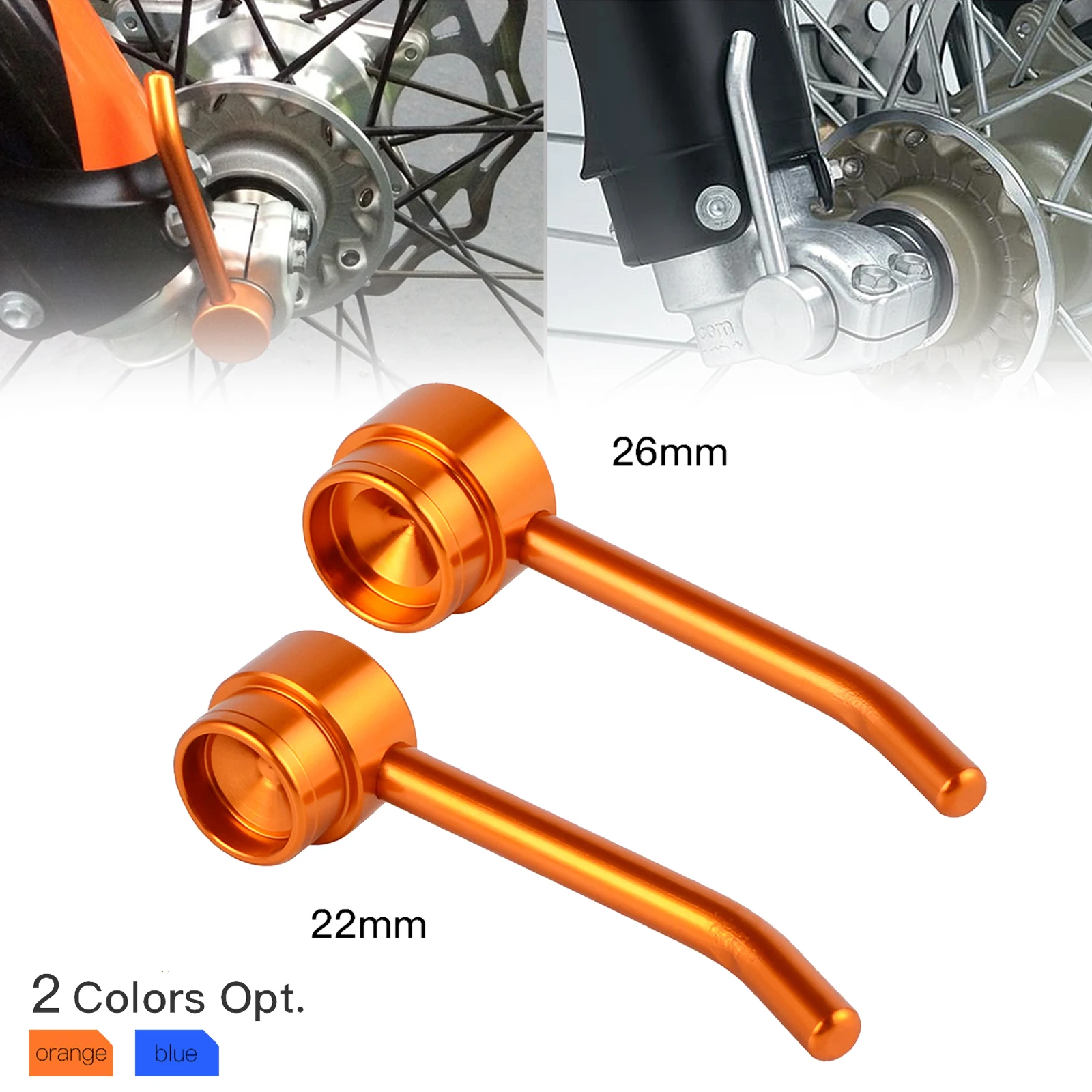For KTM EXC 300 EXC EXC-F XCW XC XCF SX SXF 125 250 300 350 450 500 Motorcycle 22mm 26mm Front Wheel Axle Puller Removal Tool