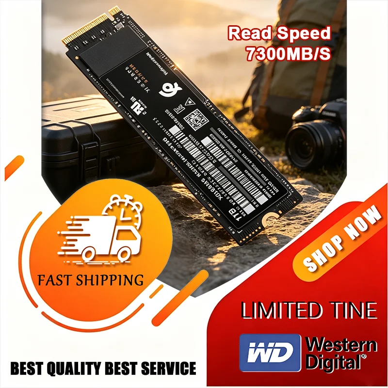 Western Digital SN850X WD_BLACK 1TB 2TB 4TB M.2 2280 NVMe PCIe Gen 4.0x4 SSD Solid State Drives for Gaming Computer Laptop PS5